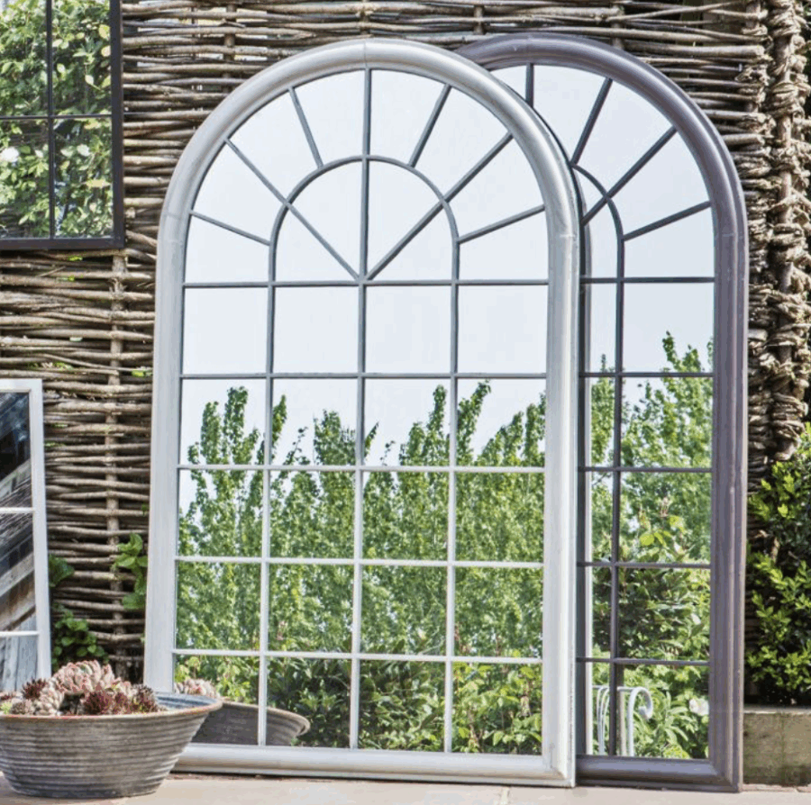 rupe outdoor mirror distressed brown (copy)