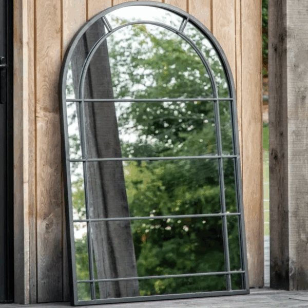 elisa outdoor mirror black