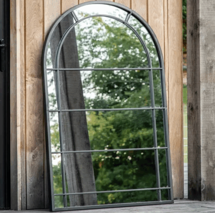 elisa outdoor mirror black