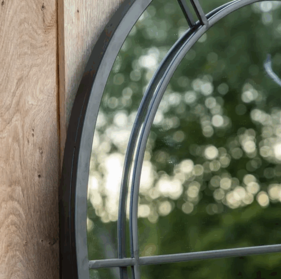 elisa outdoor mirror black