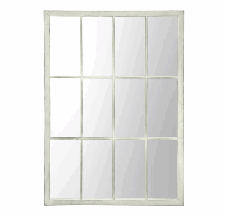 colita outdoor mirror rustic white