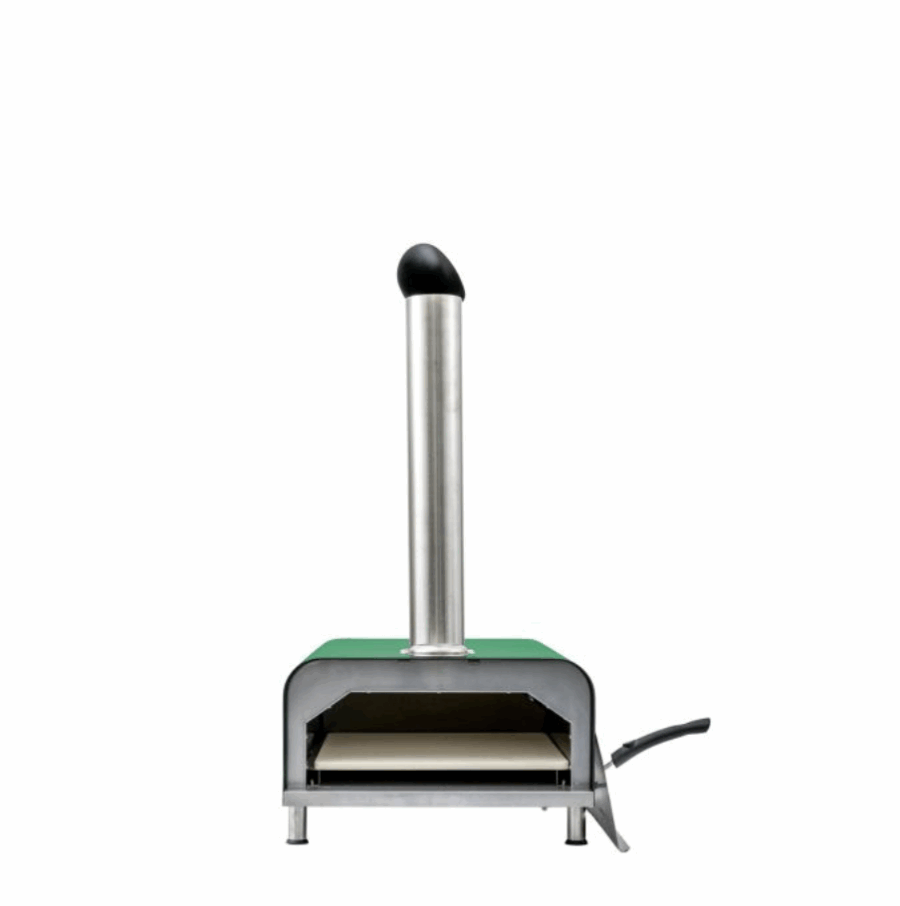 juta pellet pizza oven green
