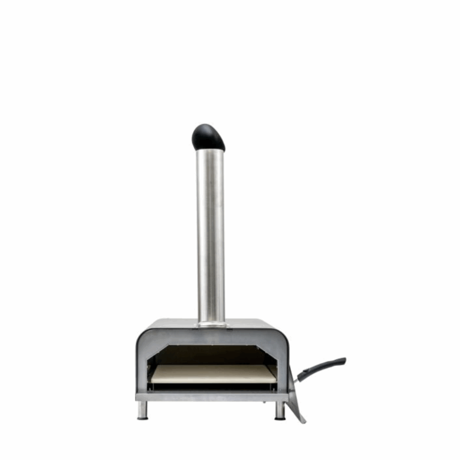 juta pellet pizza oven black
