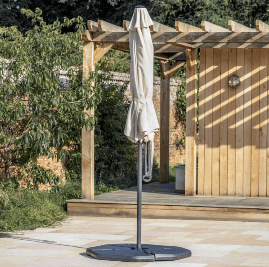 maliza 2x3m parasol grey (copy)