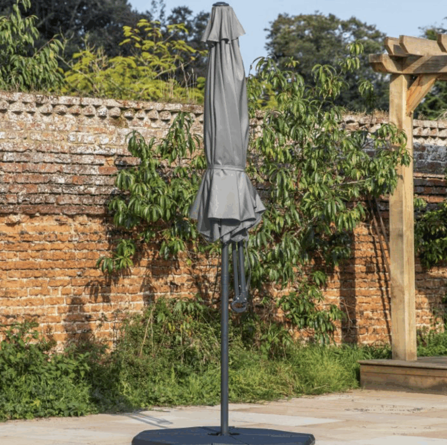 maliza 3m cantilever parasol grey
