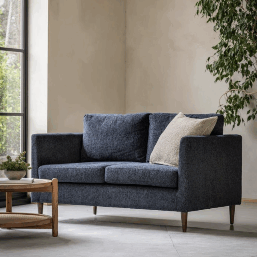 berlo sofa 2 seater charcoal