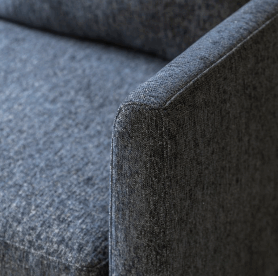 berlo sofa 2 seater charcoal