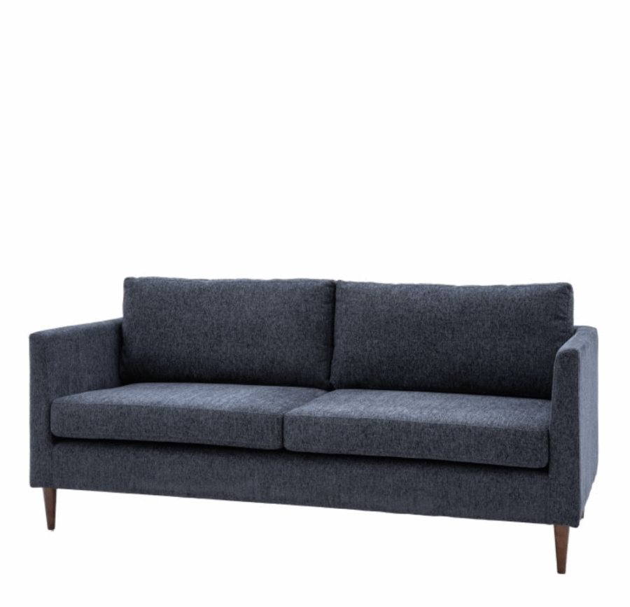 berlo sofa 2 seater charcoal