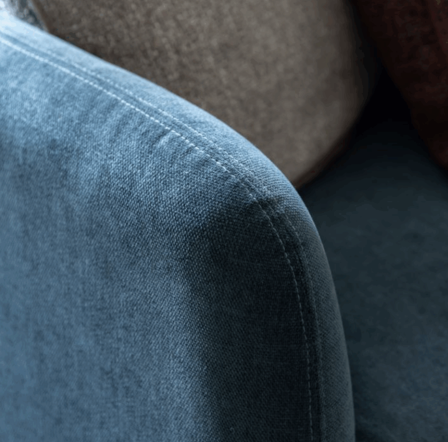 claris sofa blue