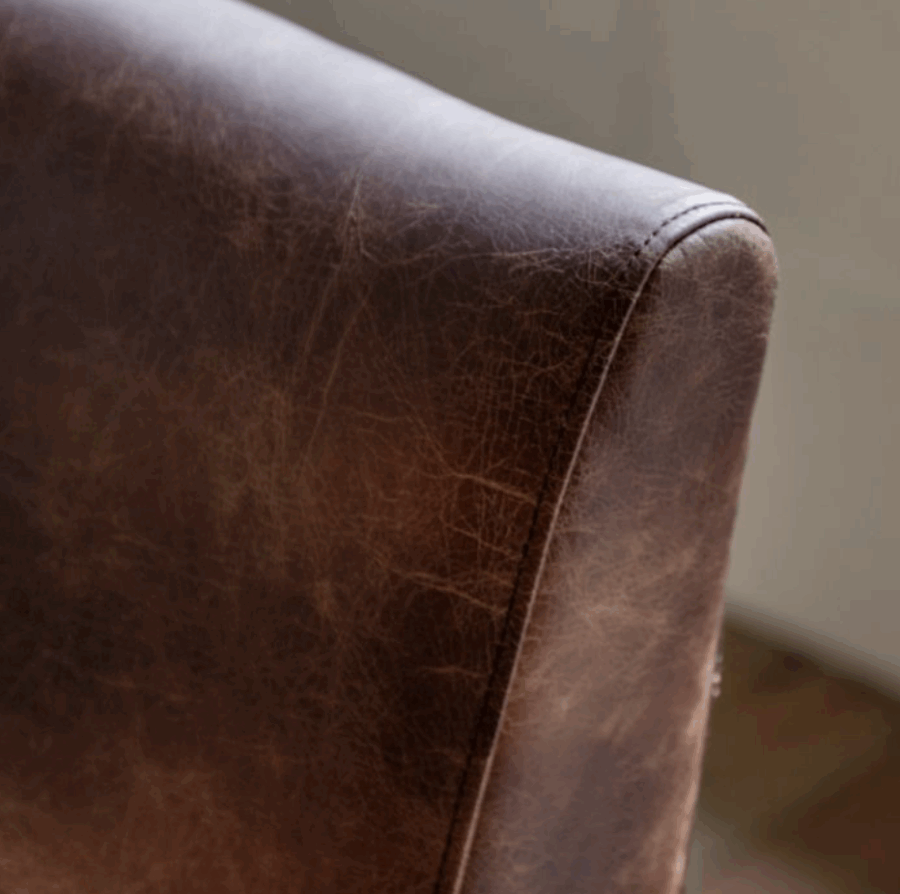 duckworth 2 seater leather sofa