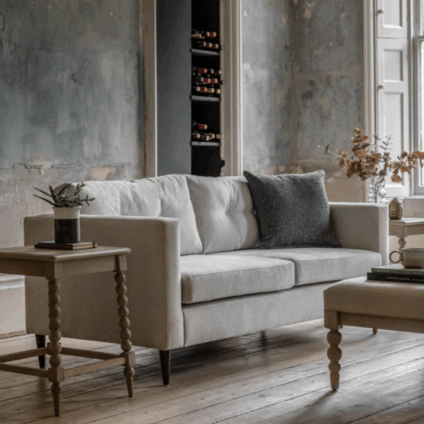 loreno sofa 2 seater charcoal