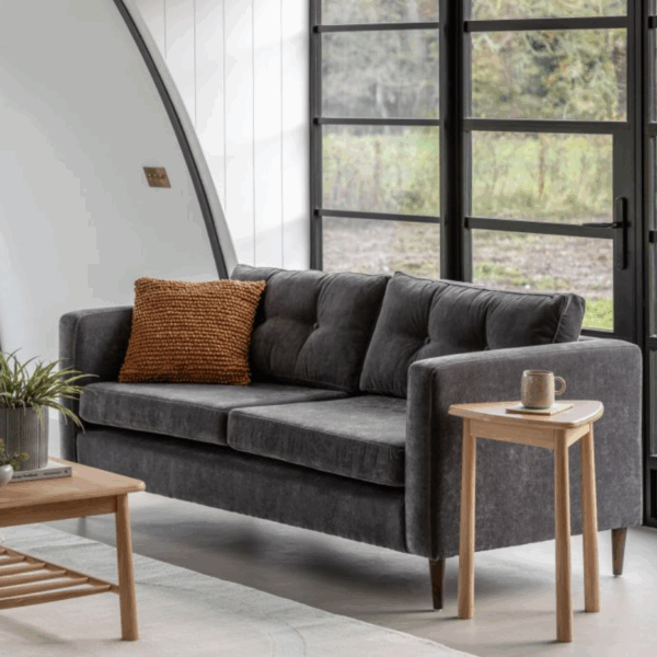loreno sofa 3 seater light grey (copy)