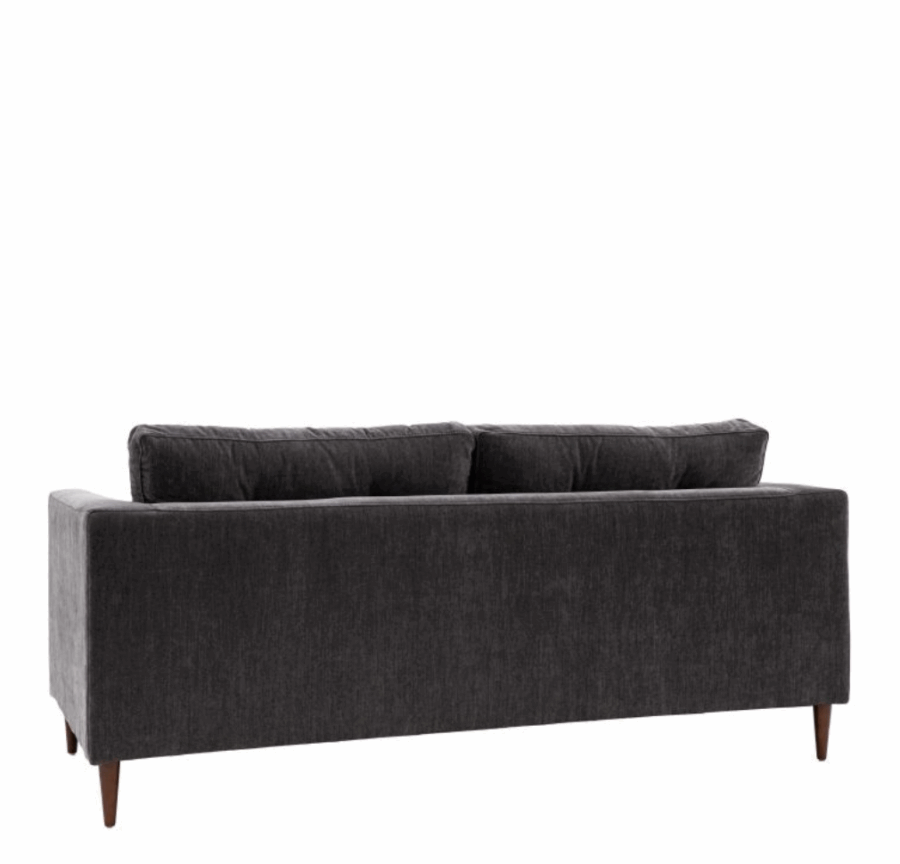 loreno sofa 3 seater charcoal