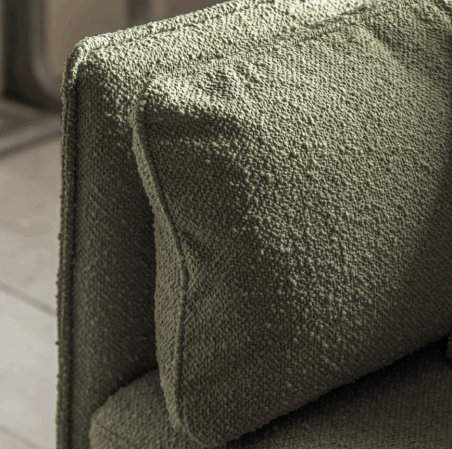 deler sofa green
