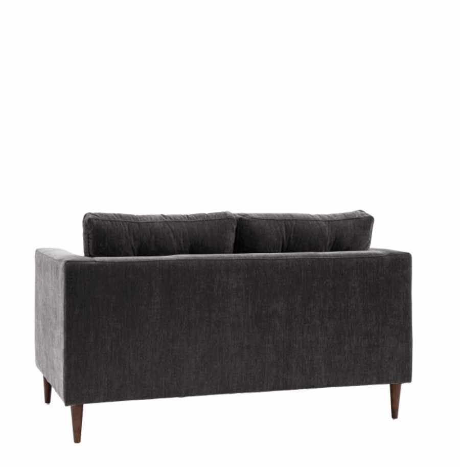 loreno sofa 2 seater charcoal