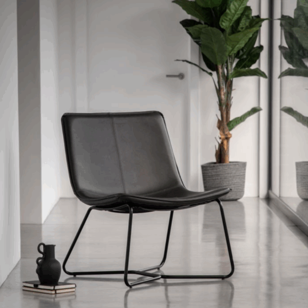 louisa chair charcoal