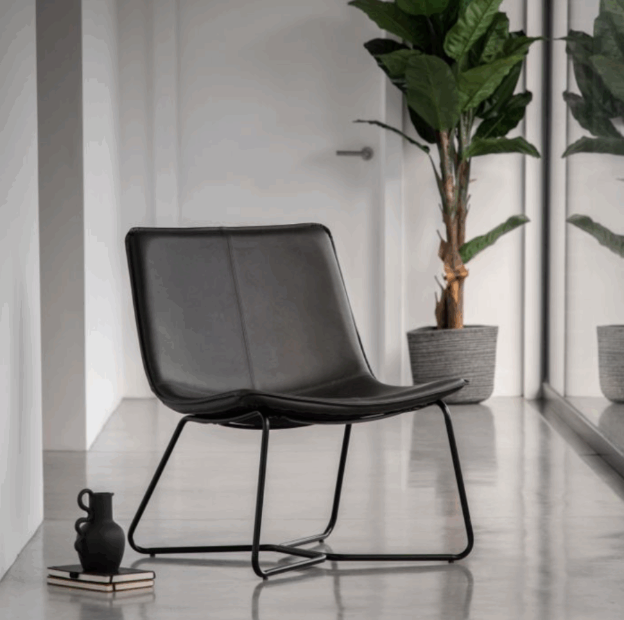 louisa chair charcoal