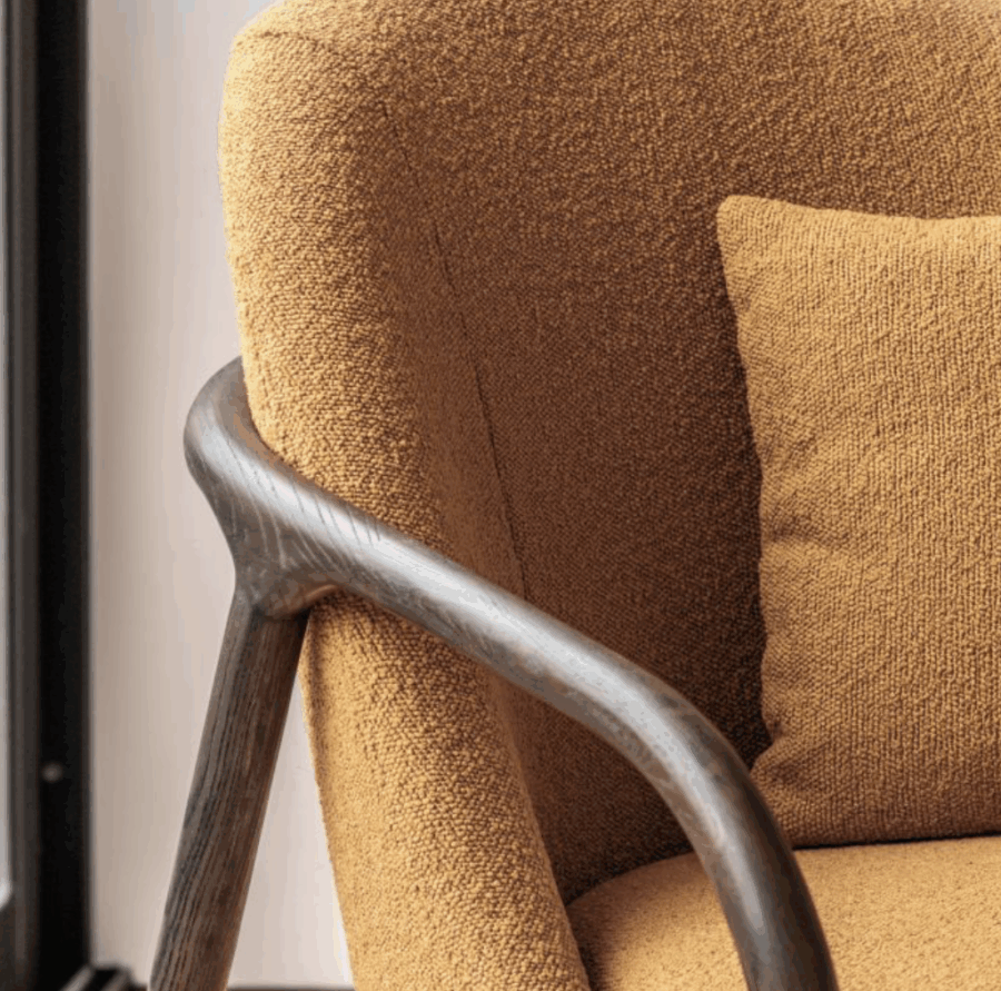averna armchair ochre