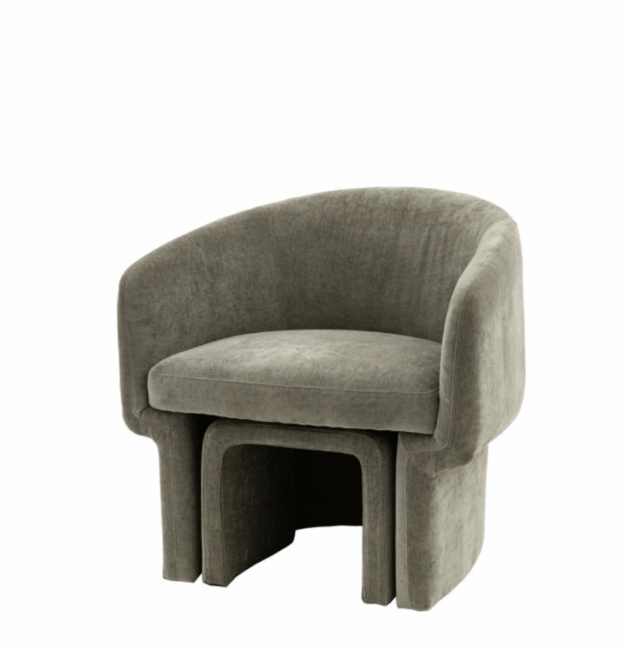 batori armchair sage grey