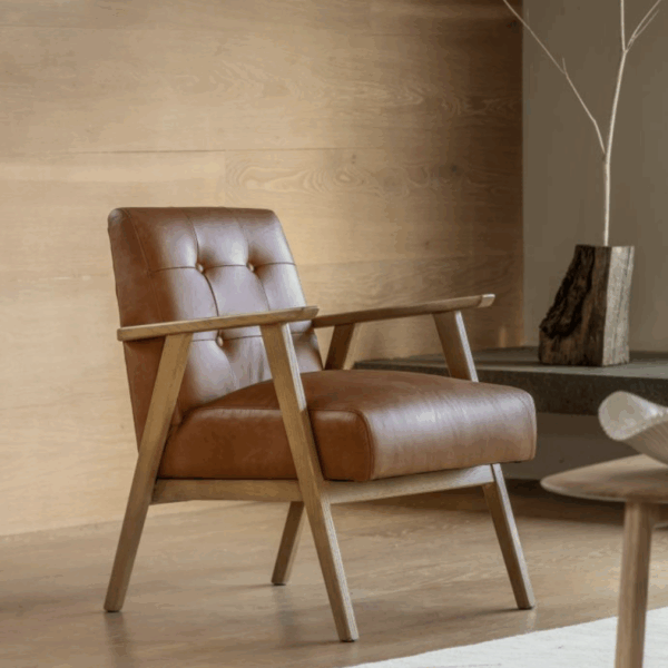 ventora armchair brown