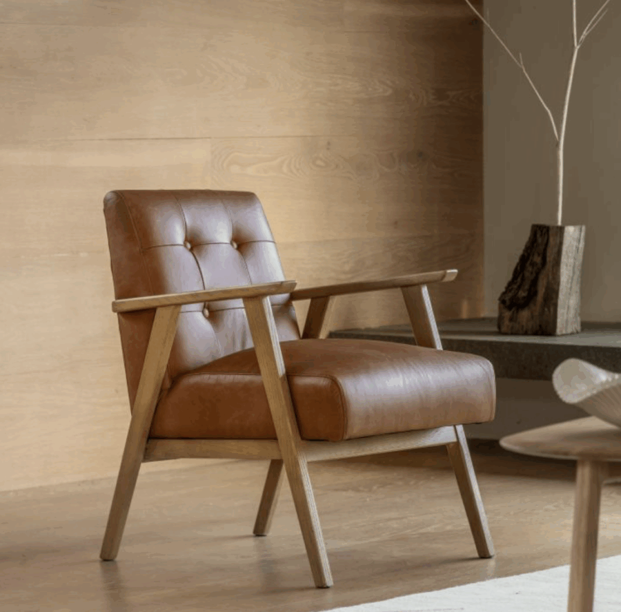 ventora armchair brown