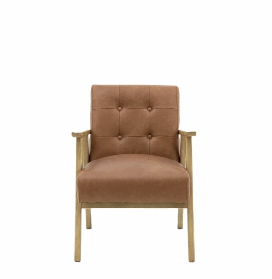 ventora armchair brown