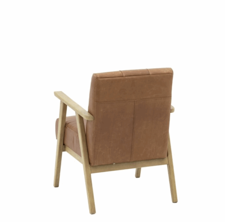 ventora armchair brown