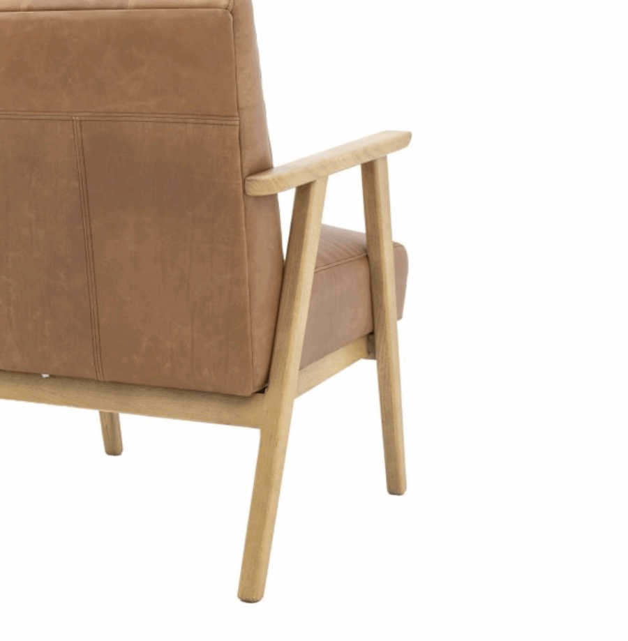 ventora armchair brown