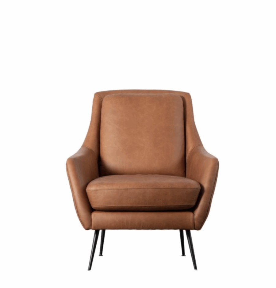 toten armchair brown