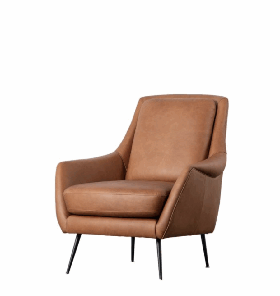 toten armchair brown