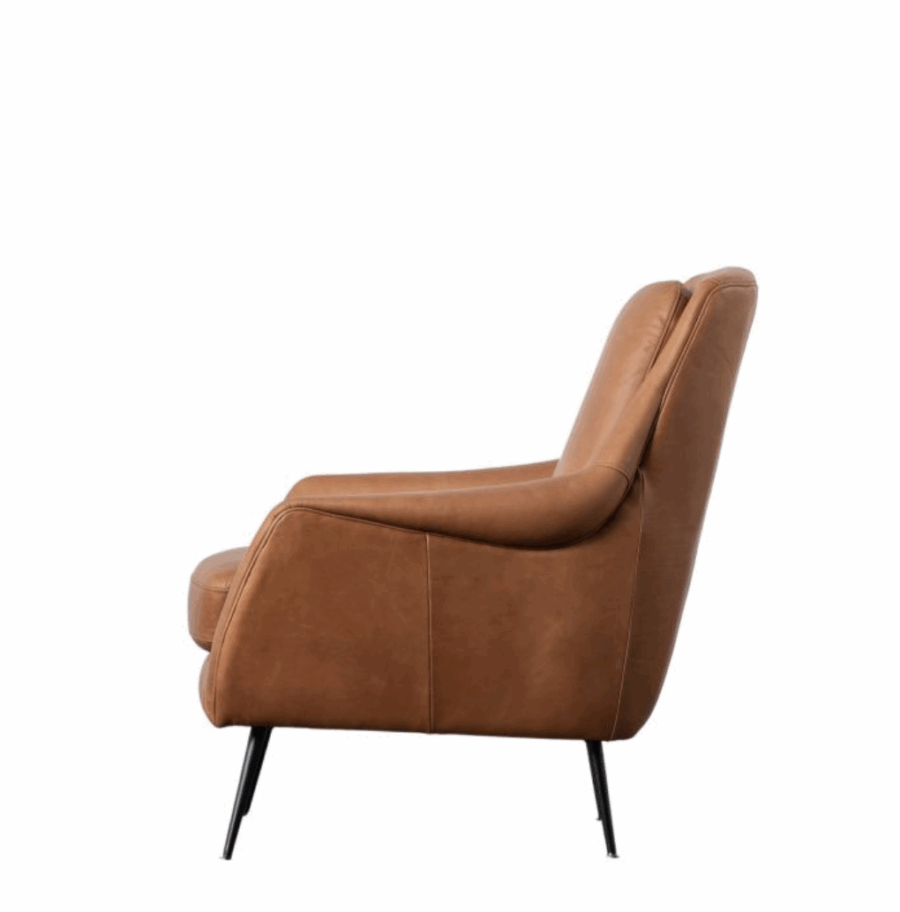 toten armchair brown