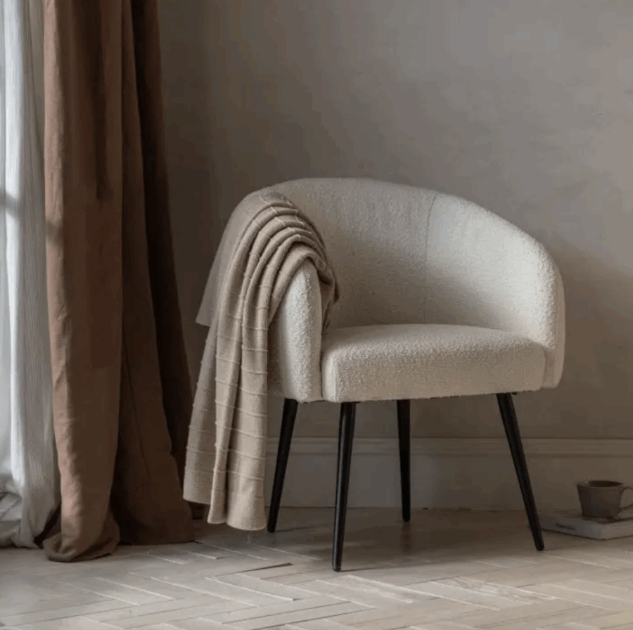 toten armchair grey