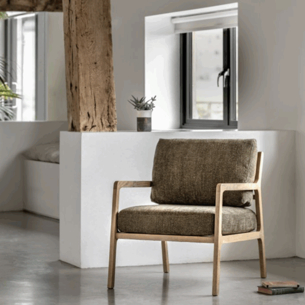 tontari armchair moss green