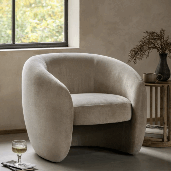 eleto armchair cream