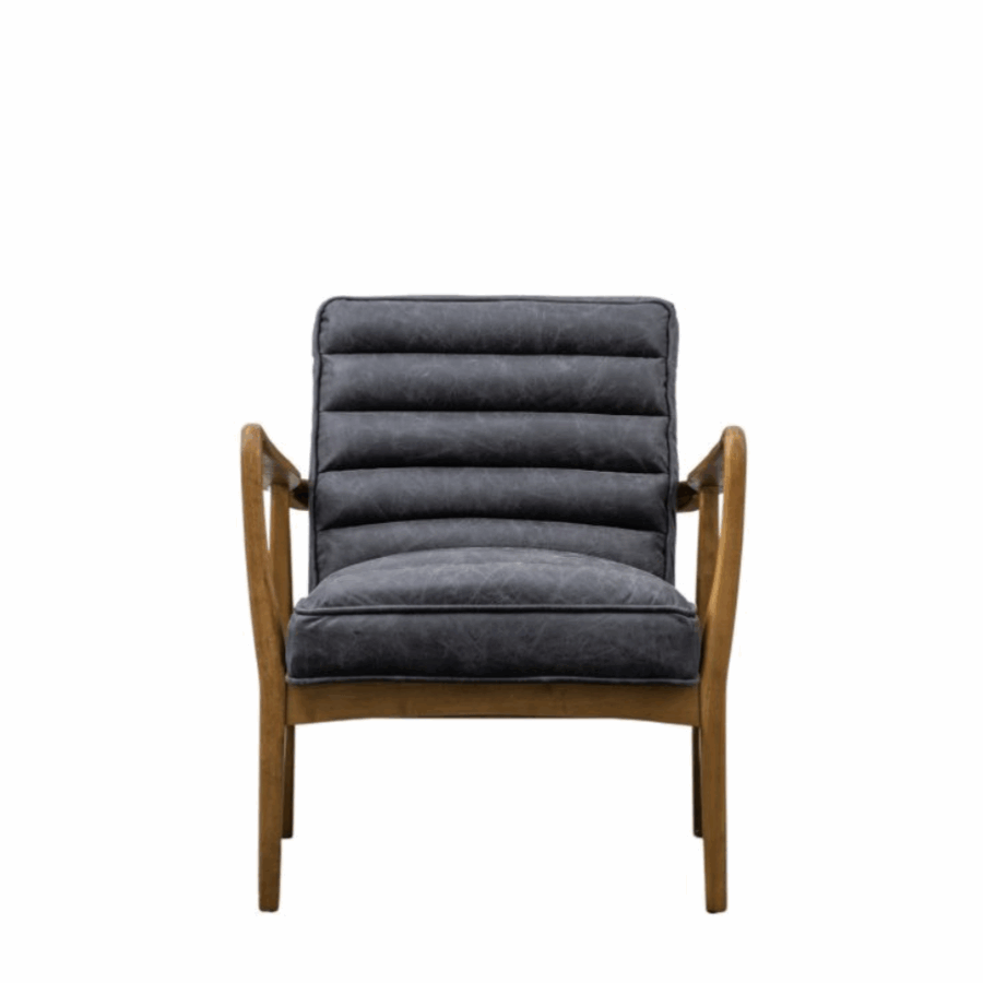 valuna armchair vintage black
