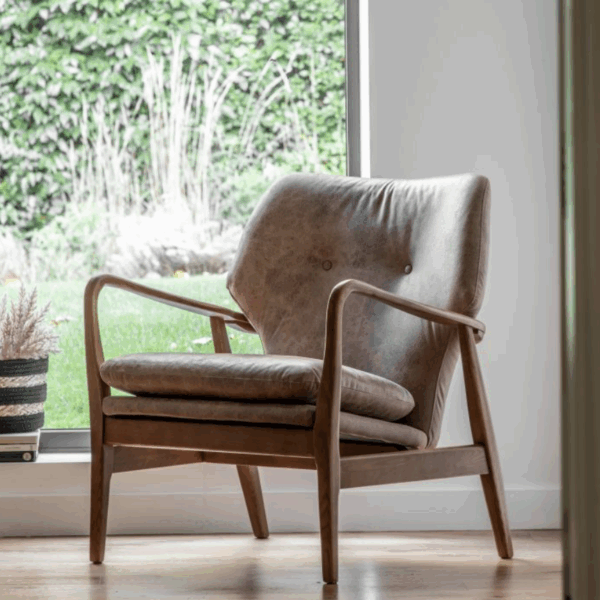 balina armchair brown